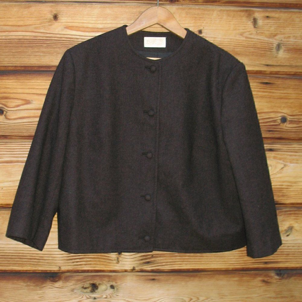 Vintage 50's Pendleton Brown Jacket